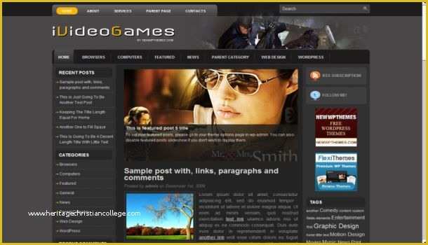 Free Club Website Templates Of Free Movies Club Magazine Wordpress theme Free Web