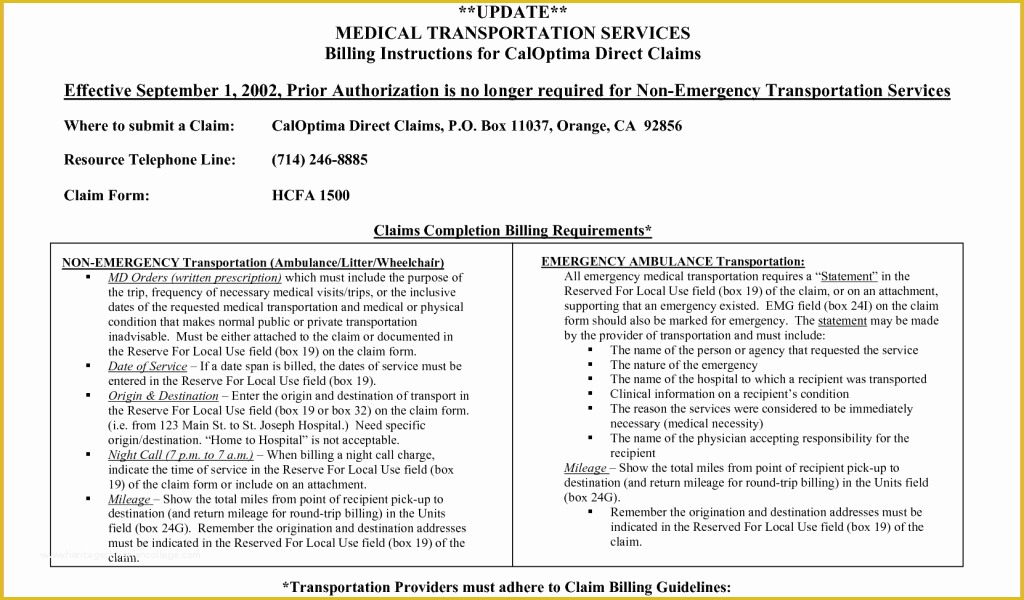 Free Cms 1500 Template for Word Of Printable Hcfa 1500 Claim form Uhc Prior Authorization
