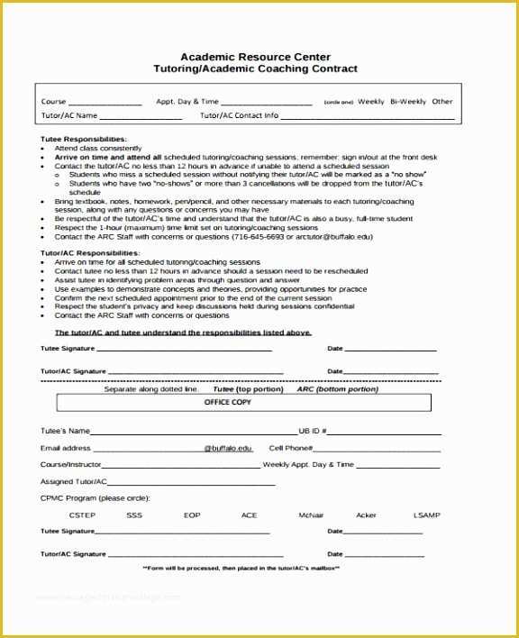 Free Coaching Agreement Template Of 9 Business Coaching Contract Template Uiuee