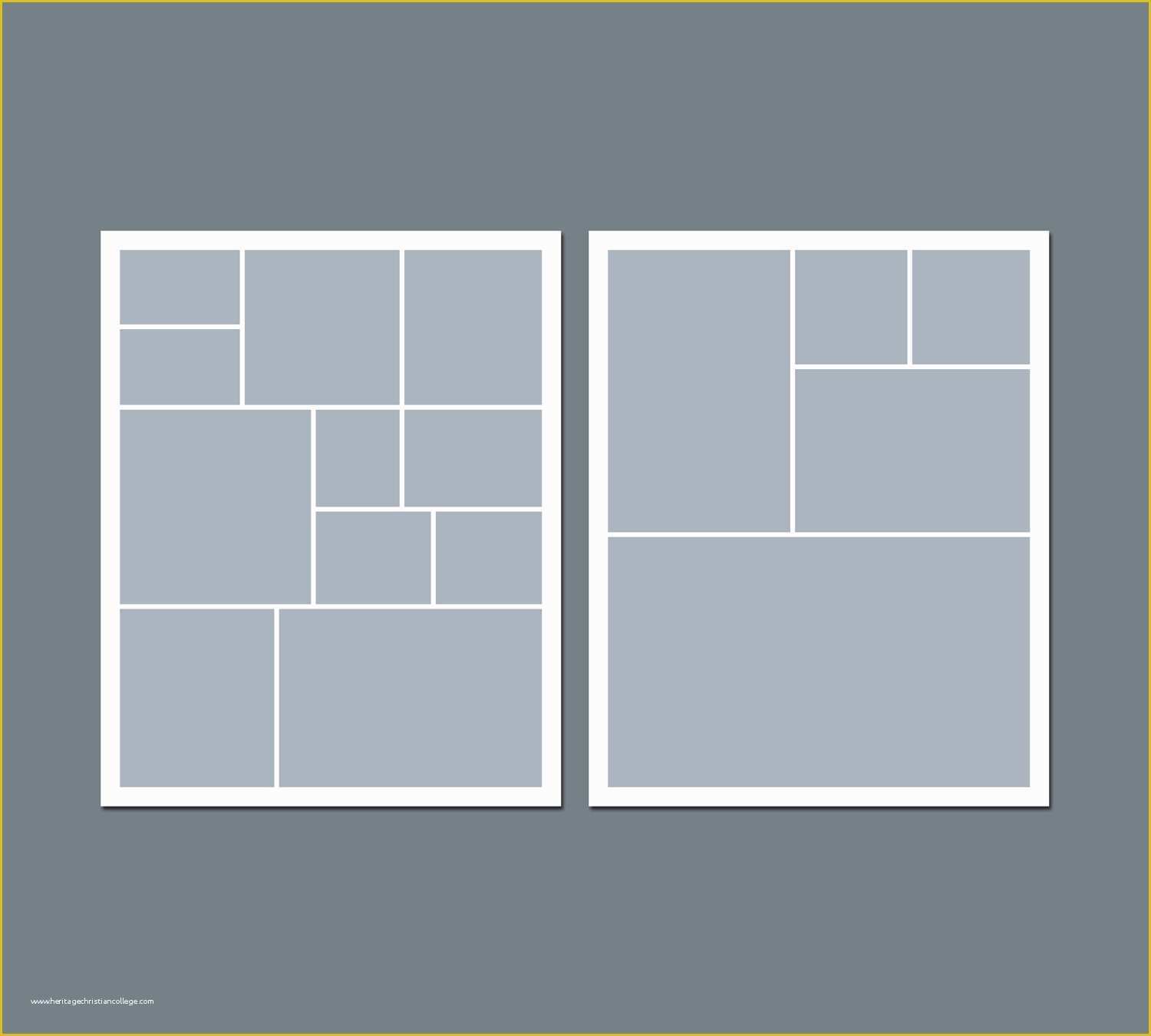 Free Collage Templates Of Instant Download Digital Collage Template 8 X 10