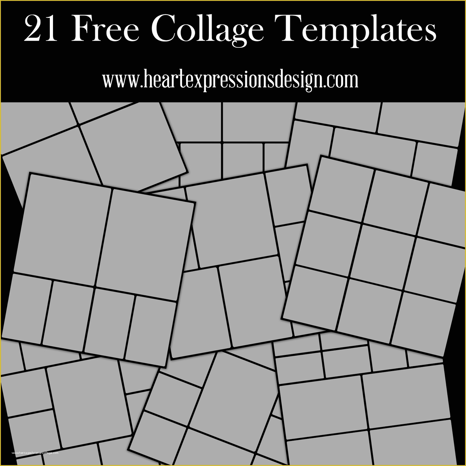 Free Collage Templates Of Photoshop Collage Templates