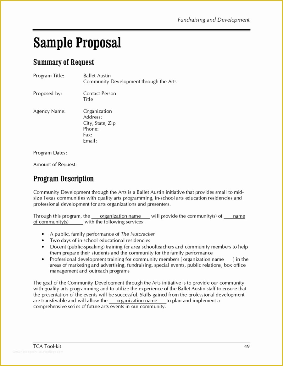 Free Commercial Insurance Proposal Template Of 2019 Business Proposal Letter Fillable Printable Pdf