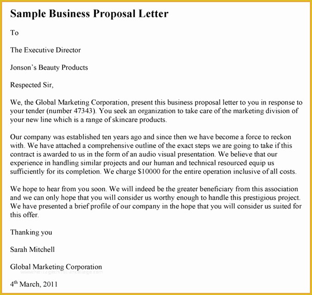 Free Commercial Insurance Proposal Template Of 6 Drafting Business Proposal