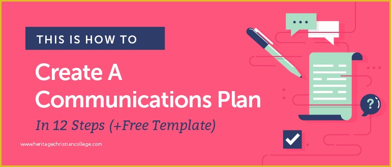 Free Communication Plan Template Of Munications Plan Template How to Build Yours In 12 Steps