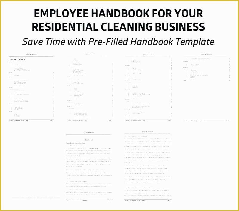 Free Company Handbook Template Of Free Employee Handbook Template Employee Handbook Template