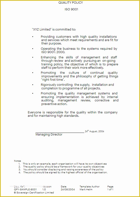 Free Company Policy Template Of 28 Policy and Procedure Templates Free Word Pdf Download