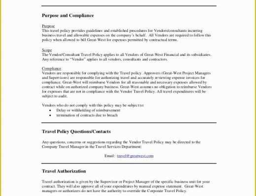 Free Company Policy Template Of 29 Policy Templates In Pdf