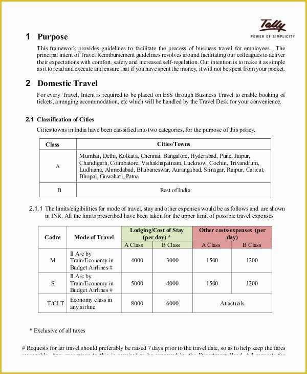 Free Company Policy Template Of Business Policy Template 9 Free Pdf Documents Download