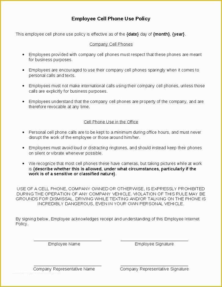 Free Company Policy Template Of Free Pany Policies and Procedures Template Awesome