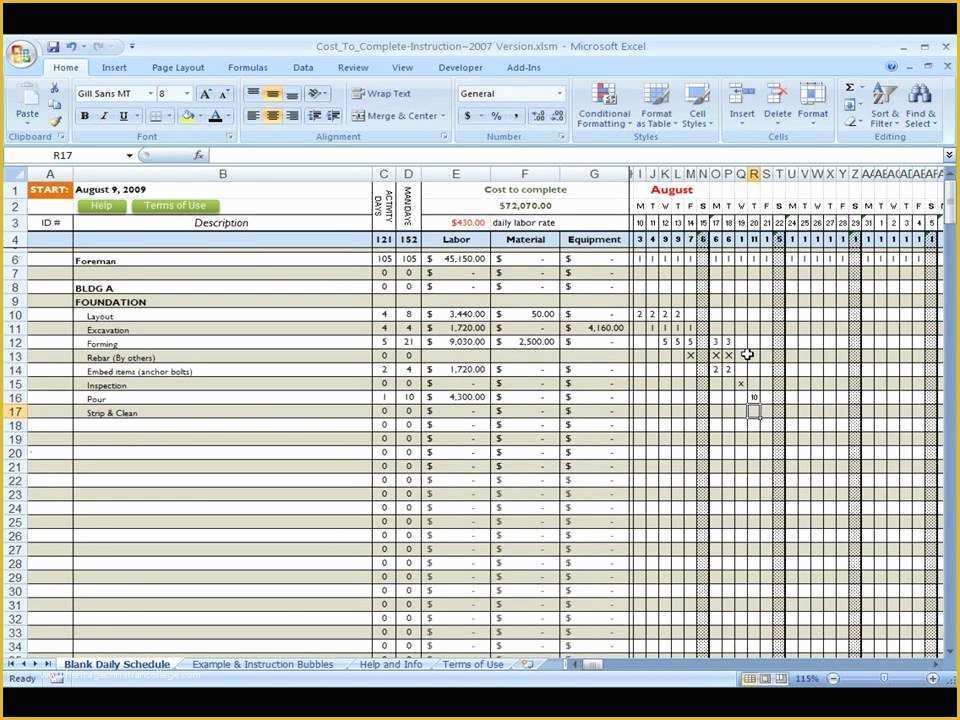 Free Construction Estimate Template Excel Of Construction Cost to Plete Using Excel