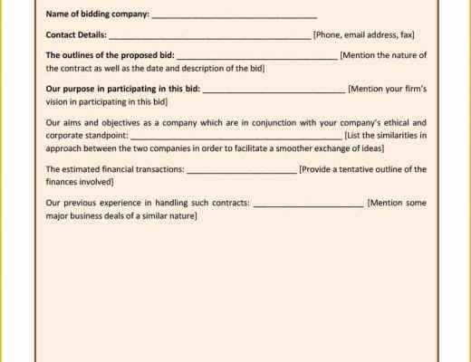 Free Construction Proposal Template Of 31 Construction Proposal Template &amp; Construction Bid forms