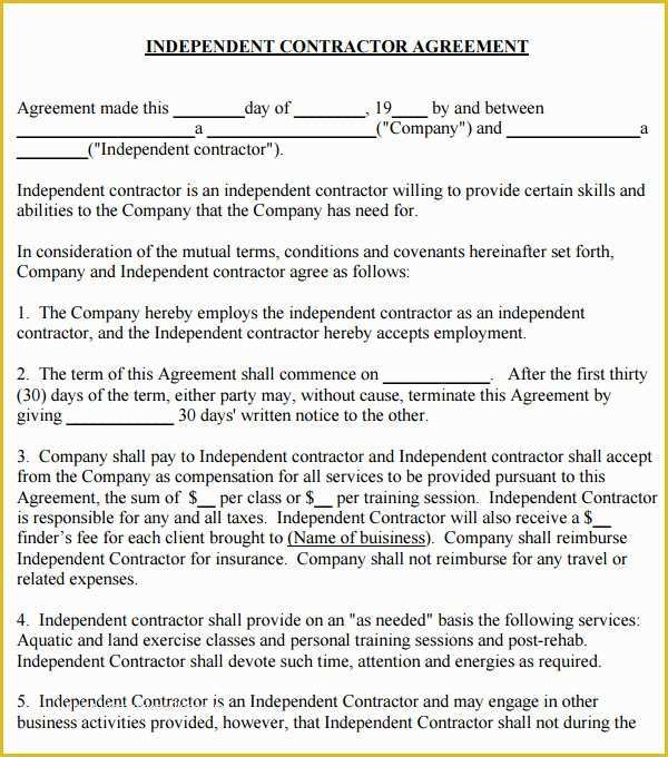 Free Construction Subcontractor Agreement Template Of 18 Subcontractor Agreement Templates