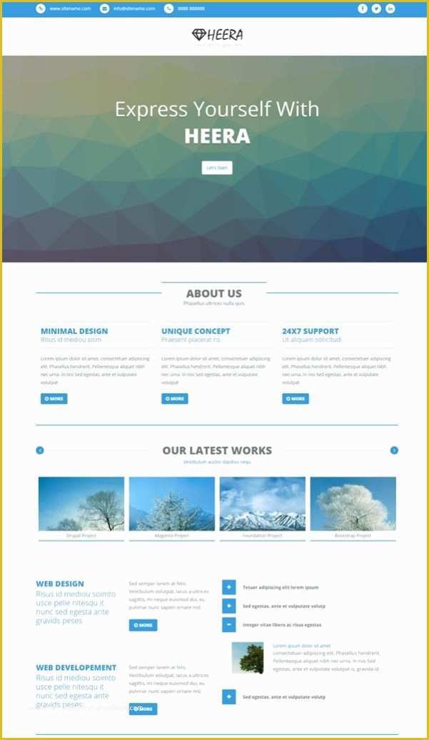 Free Construction Website Templates Bootstrap Of 30 Bootstrap Website Templates Free Download