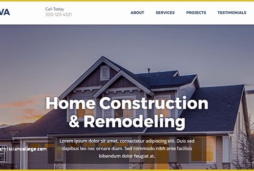 Free Construction Website Templates Bootstrap Of Innova Free Construction Website Template