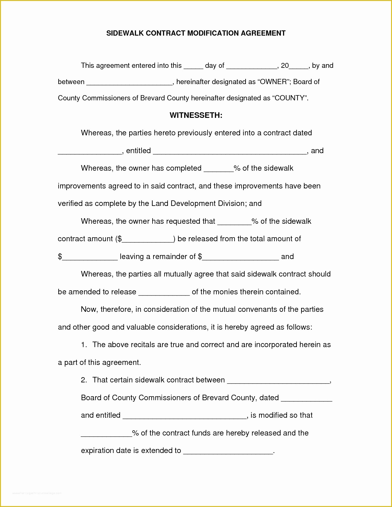 Free Contract for Deed Template Of 4 Free Contract for Deed Templatereport Template Document