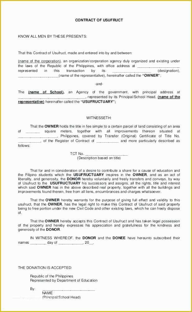 Free Contract for Deed Template Of Free Contract for Deed Template Free Download Contract for