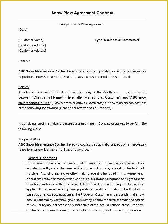 Free Contract Template for Services Rendered Of Free Contract Template for Services Rendered – Ooojo