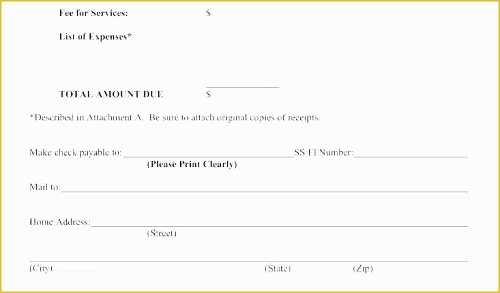 Free Contract Template for Services Rendered Of Payment for Services Rendered Template Payment for