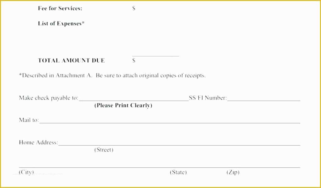 Free Contract Template for Services Rendered Of Payment for Services Rendered Template Payment for