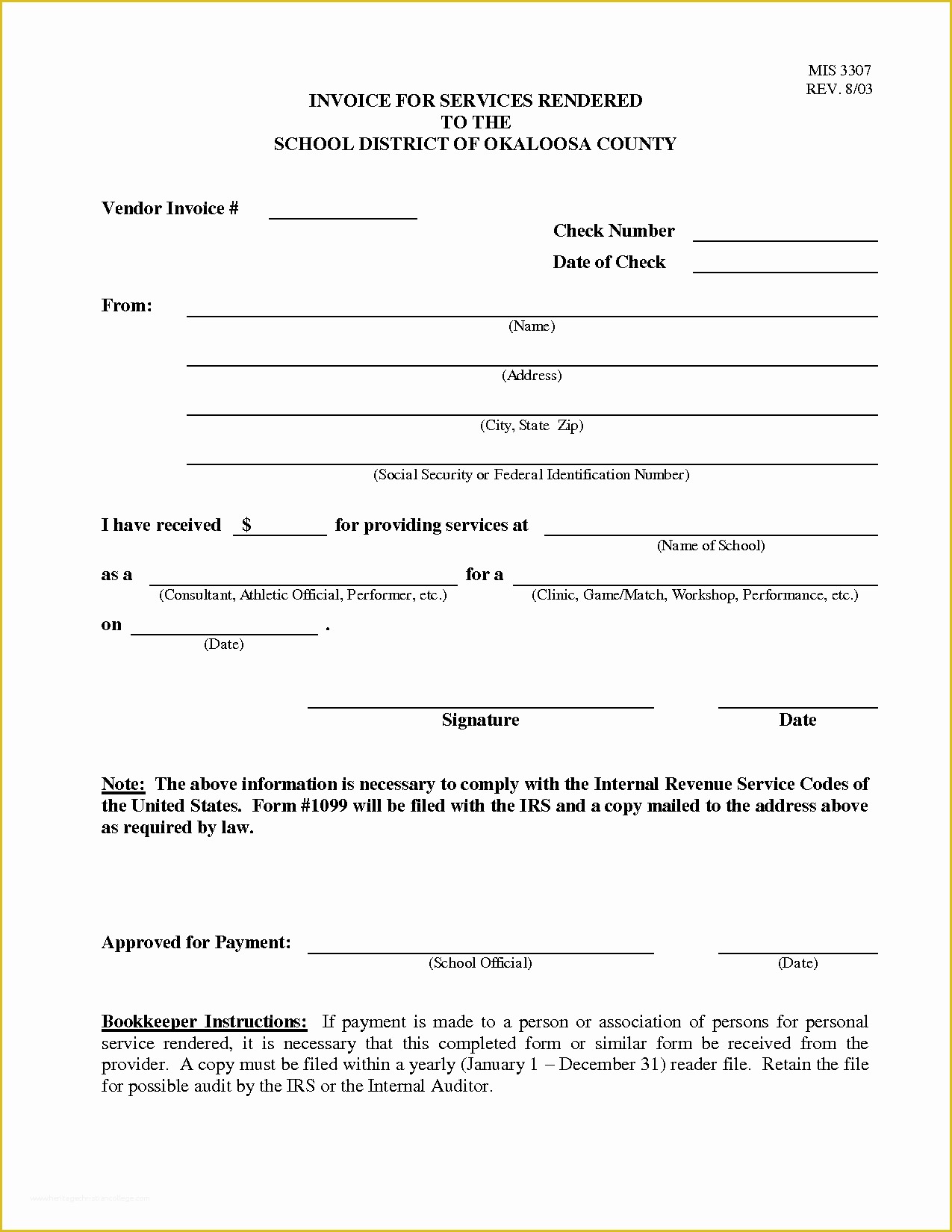 52 Free Contract Template for Services Rendered