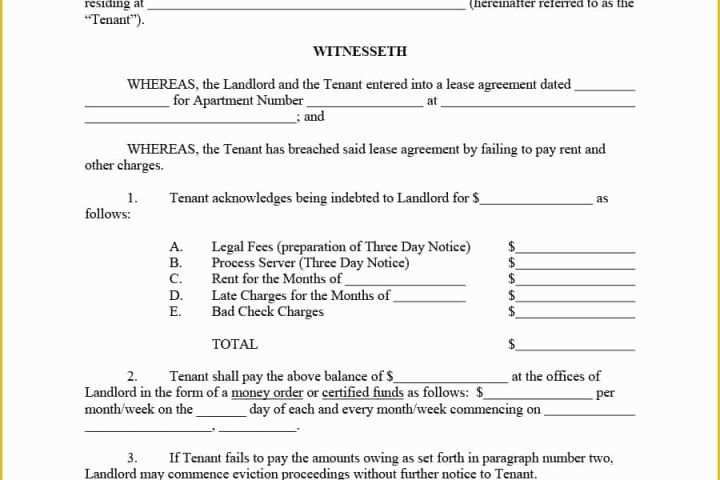 Free Contractor Agreement Template Of Payment Agreement 40 Templates &amp; Contracts Template Lab