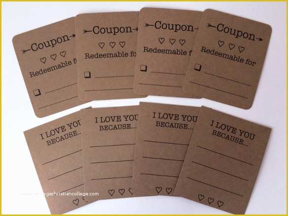 Free Coupon Maker Template Of 21 Love Coupon Templates – Free Sample Example format