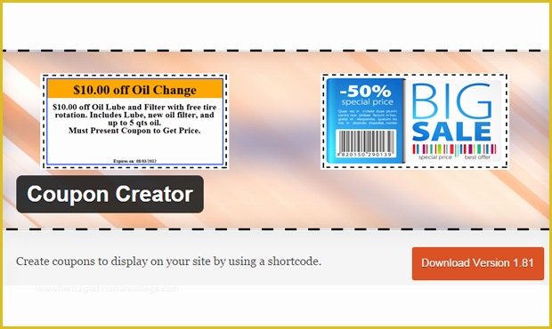 Free Coupon Maker Template Of 40 Best Wordpress Coupon Plugins