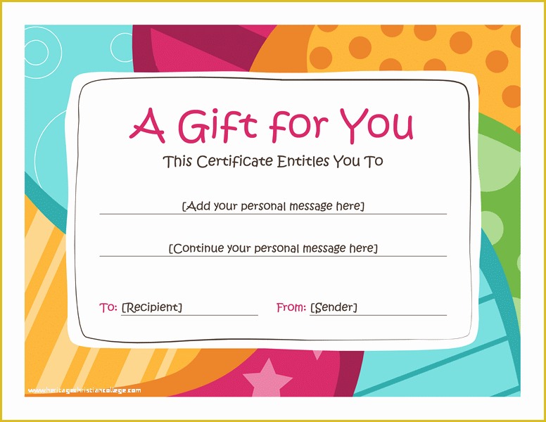 Free Coupon Maker Template Of Birthday T Certificate Template