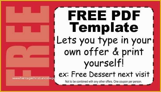 Free Coupon Maker Template Of Create Your Own Coupon Template Free Invitation Template