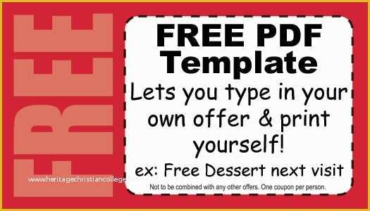 Free Coupon Maker Template Of Create Your Own Coupon Template Free Invitation Template