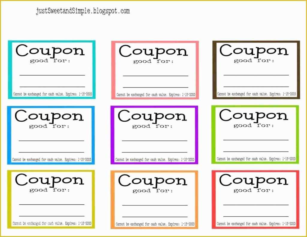 Free Coupon Maker Template Of Free Coupon Maker Template Free Coupon Template Brochure