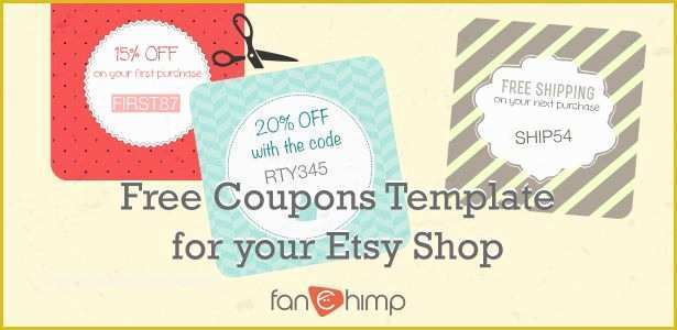 Free Coupon Maker Template Of How to Create Coupon Codes On Etsy 22 Coupon Templates