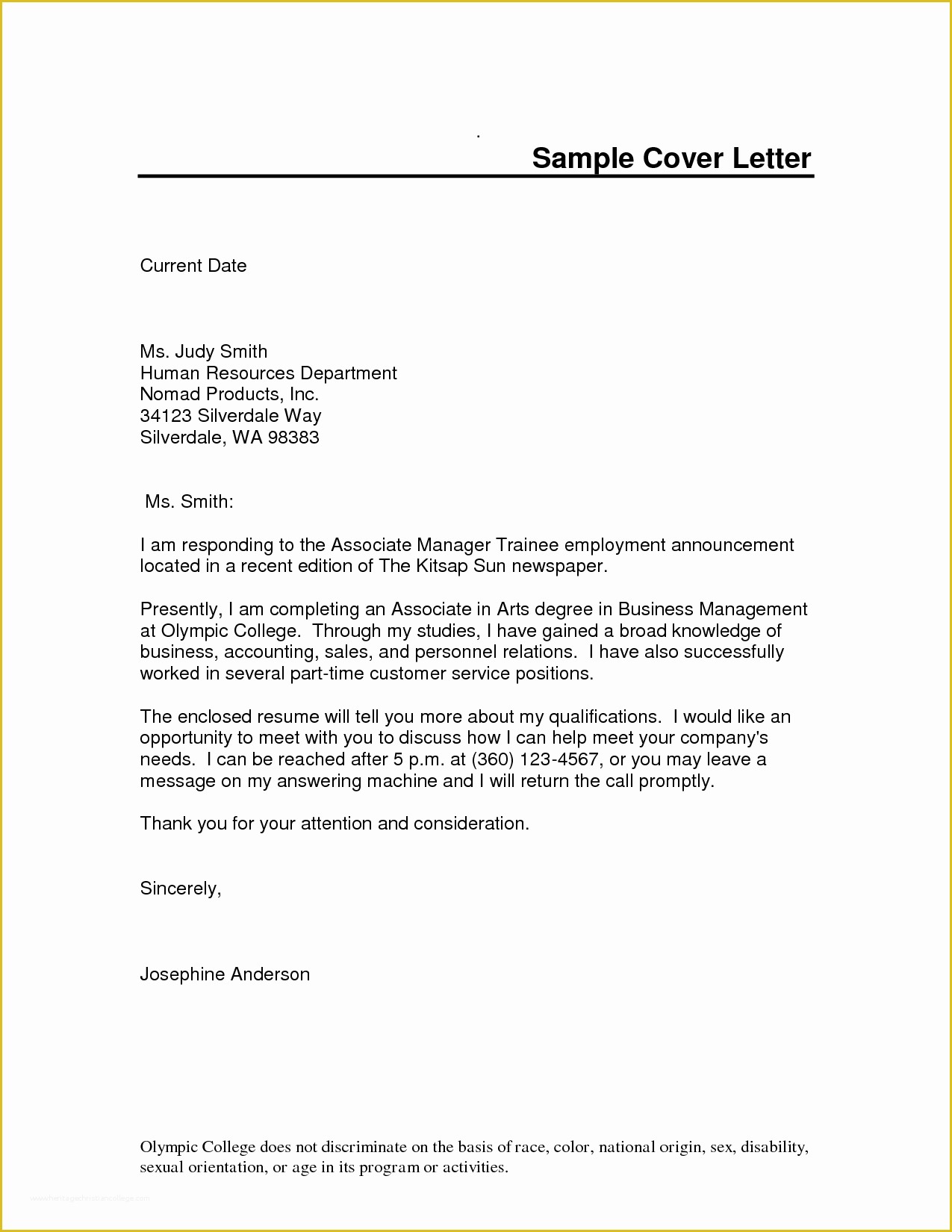 Free Cover Letter Template Word Of Cover Letter Template Word