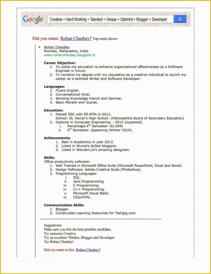 Free Craigslist Template Generator Of Resume Template Resume Template Maker Freeownload