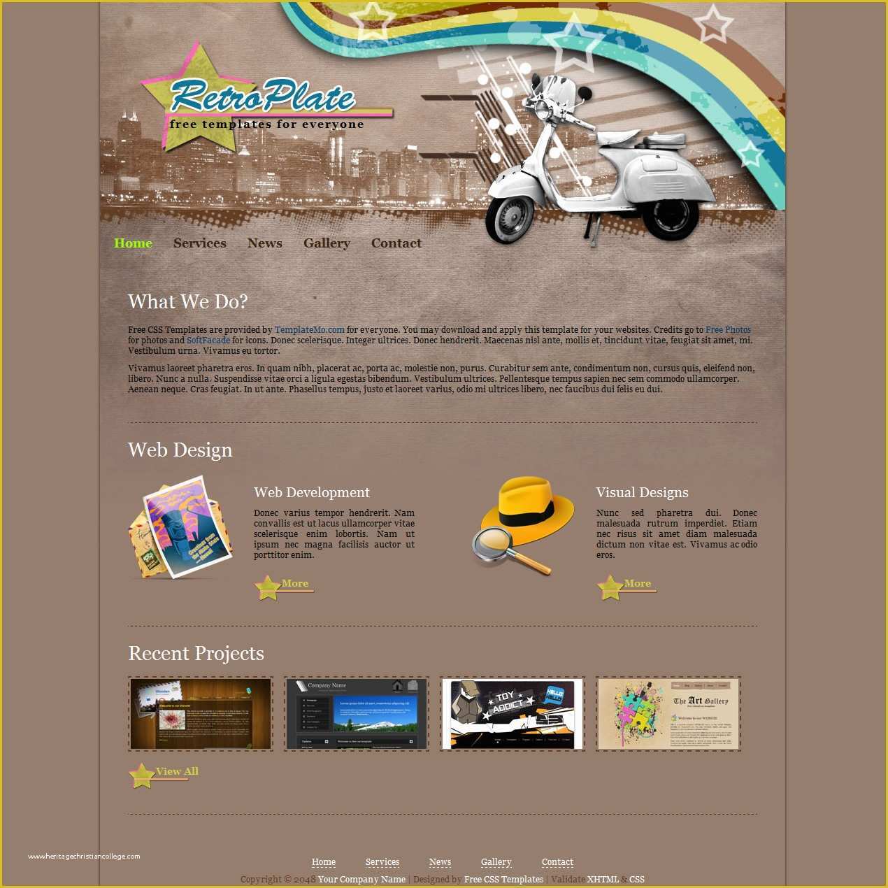 Free Css Templates Of Free Css Templates Free Css Website Templates Download