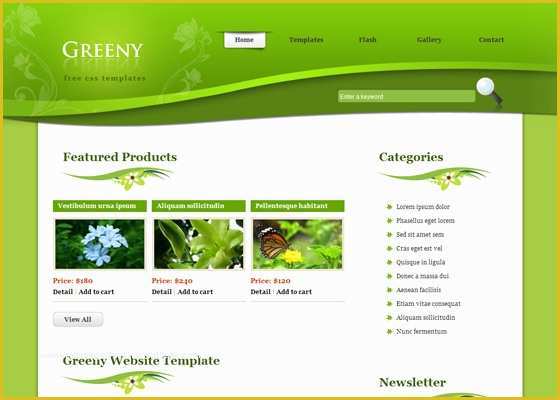 Free Css Website Templates Of 20 Free Green Css Templates Web3mantra