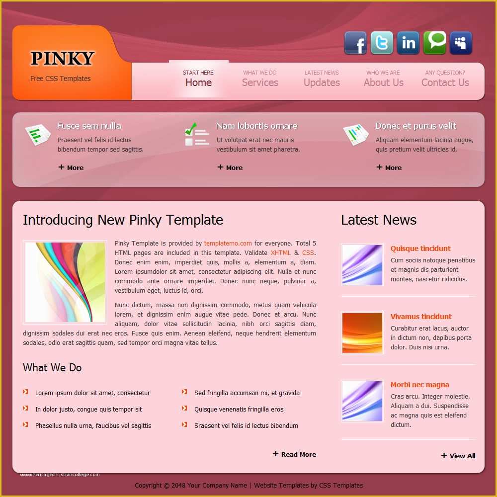 Free Css Website Templates Of Free Css Templates Free Css Website Templates Download