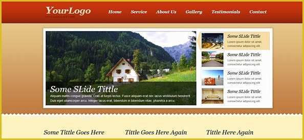 Free Css Website Templates Of Free Website Css Template with Nice Jquery Slider Carousel