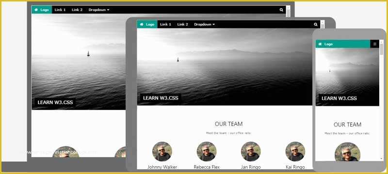 Free Css Website Templates Of W3 Css Templates
