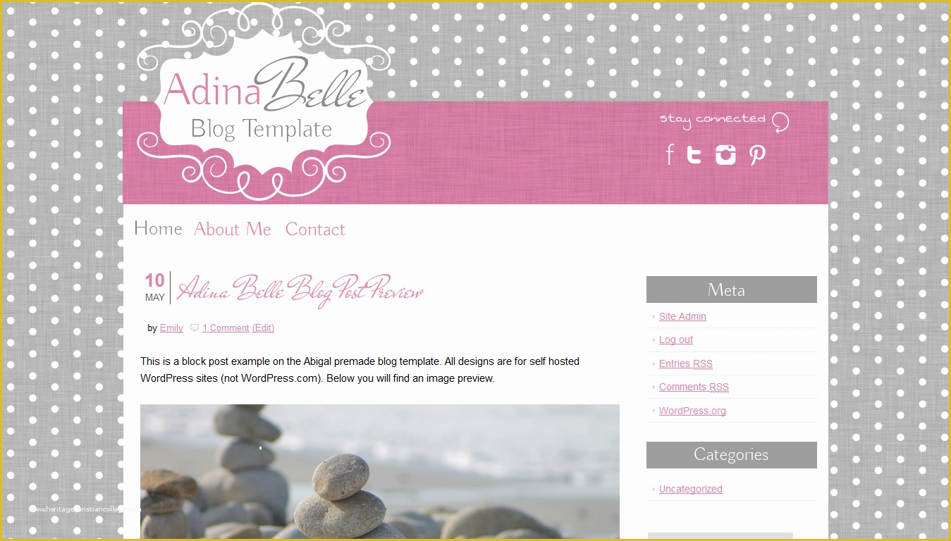 Free Cute Blogger Templates Of 10 Best Of Cute Aqua and Pink Wordpress Templates
