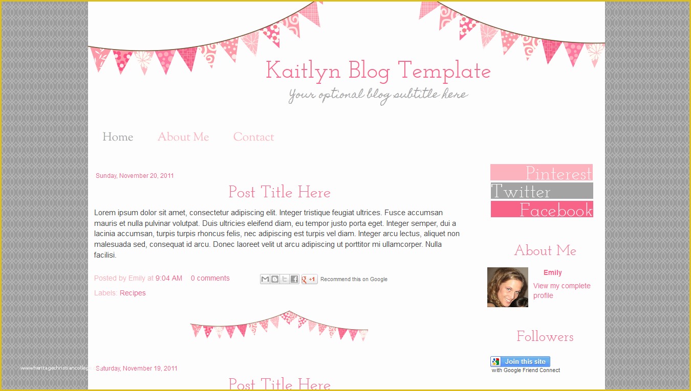 Free Cute Blogger Templates Of 10 Best Of Cute Blogger themes Cute Wordpress