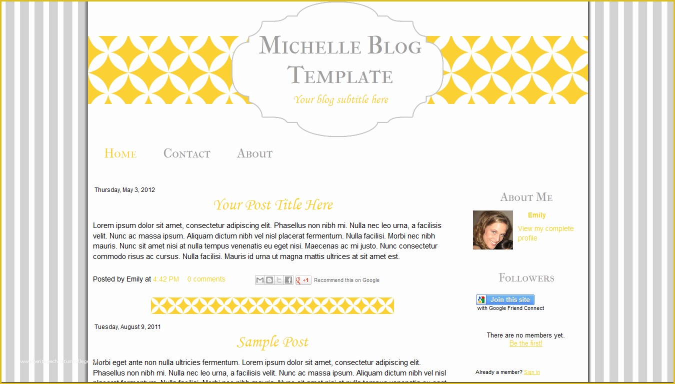 Free Cute Blogger Templates Of 14 Best S Of Cutest Blog Templates Free Cute Blog
