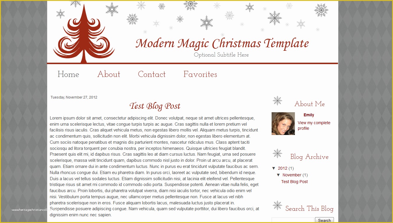 Free Cute Blogger Templates Of Cute Free Christmas Blog Template Magic