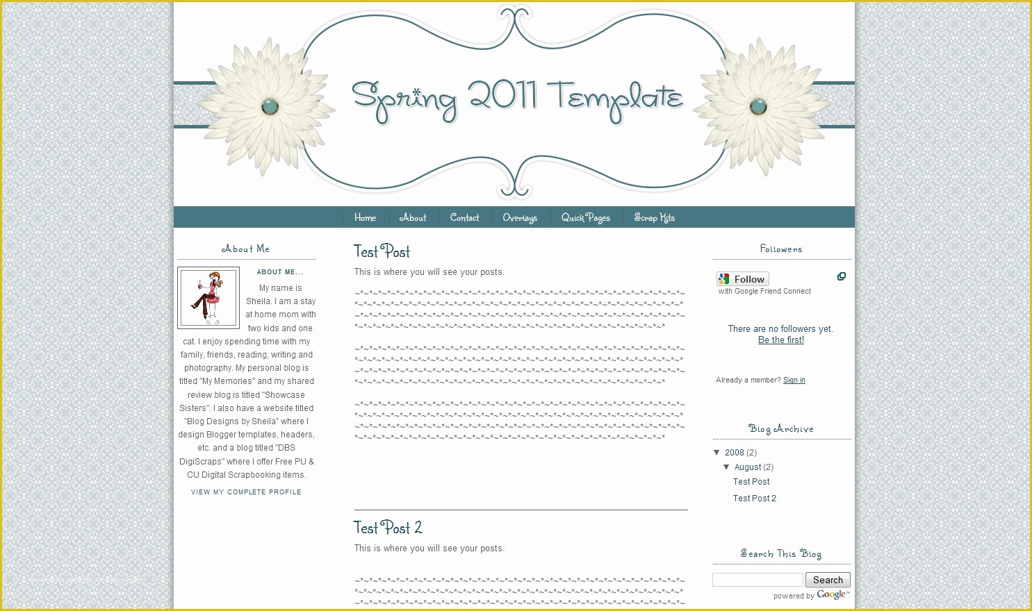 Free Cute Blogger Templates Of Free Cute Blogger Templates