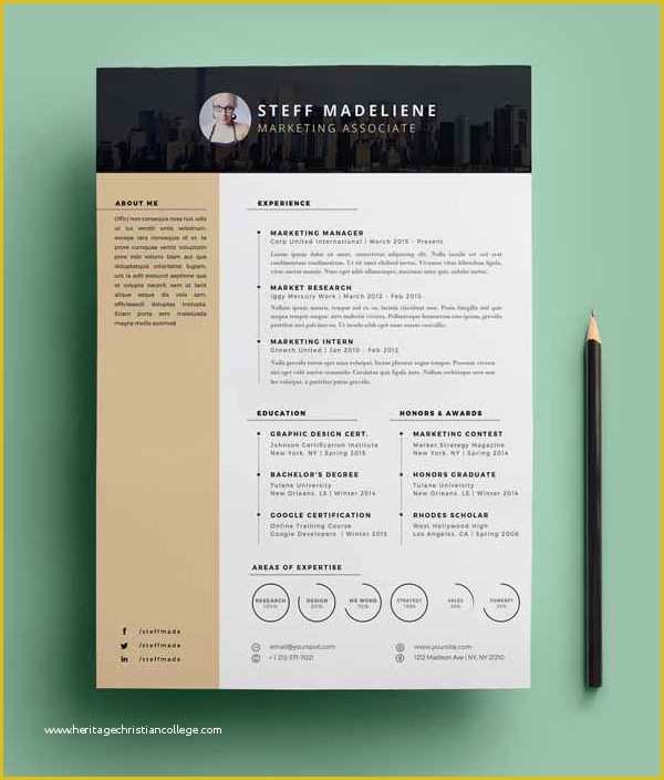 Free Cv Template Download Of 20 Free Cv Resume Templates & Psd Mockups