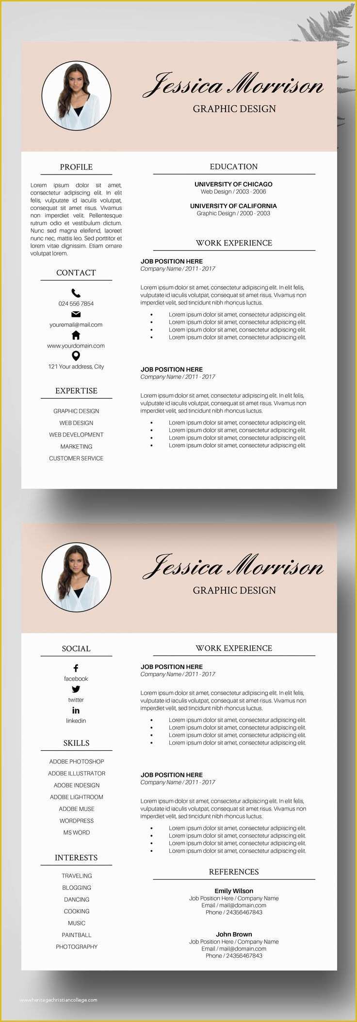 Free Cv Template Download Of 25 Unique Templates Free Ideas On Pinterest