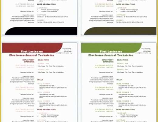 Free Cv Template Download Of 50 Free Microsoft Word Resume Templates for Download