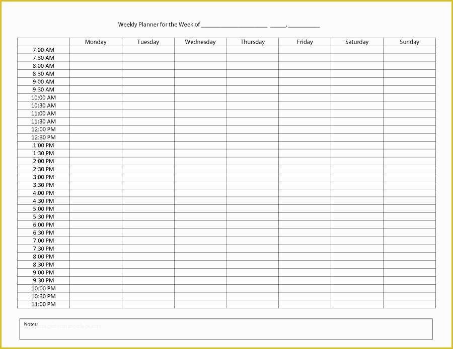 Free Daily Planner Template Of 40 Printable Daily Planner Templates Free Template Lab