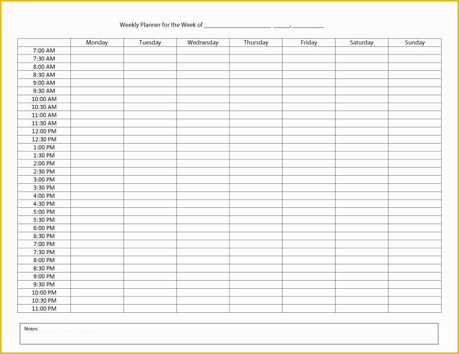 Free Daily Planner Template Of 40 Printable Daily Planner Templates Free Template Lab