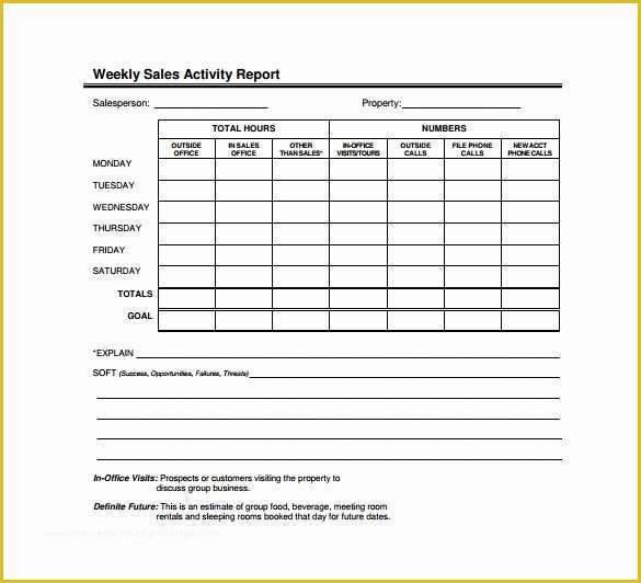 Free Daily Sales Report Template Of Sample Sales Report Template 7 Free Documents Download